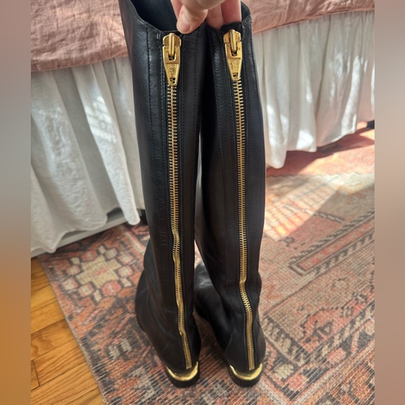 Alexander Wang Sigrid Boots with Gold - Picture 13 of 13